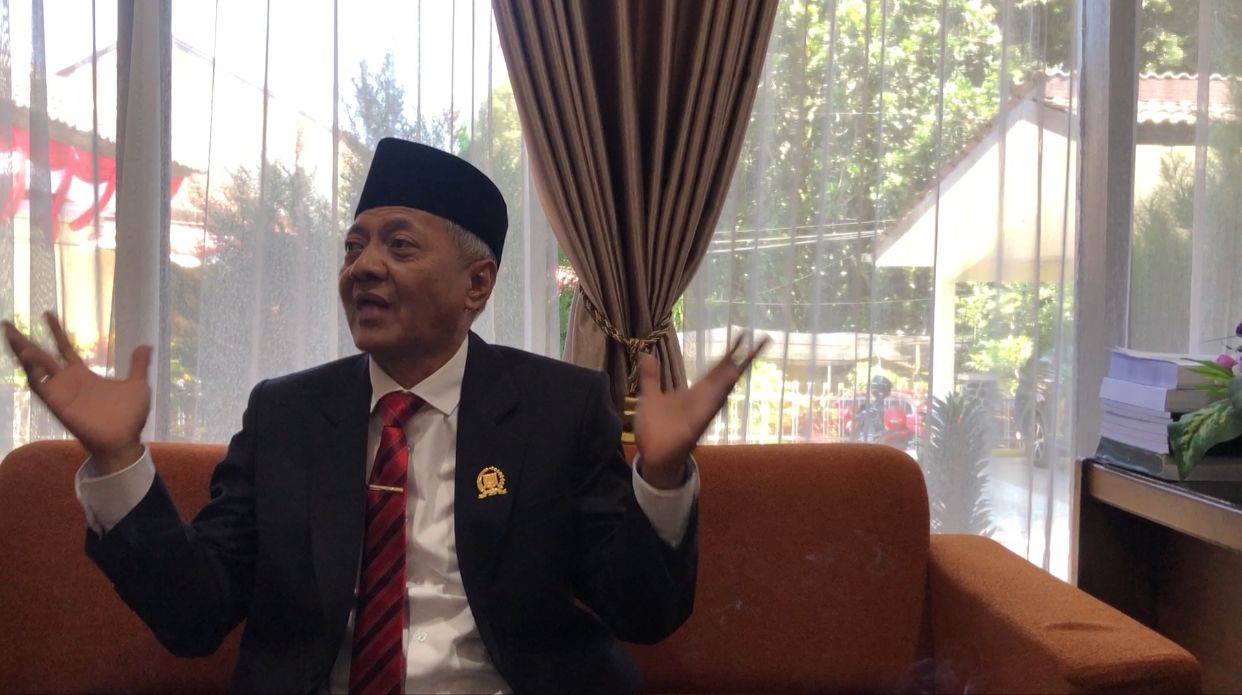 Ketua Desk Pilkada DPC PDIP Wonosobo Eko Prasetyo Heru (Dok.Gena/mercusuar)