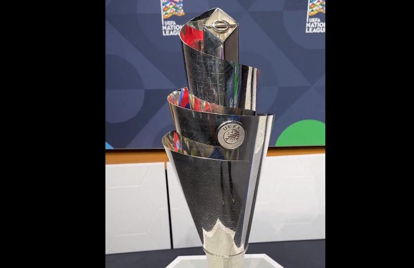 Trofi UEFA Nations League. (Twitter/@EURO2024)