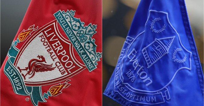 Derby Merseyside yangmempertemukan Everton dengan Liverpool ditunda karena alasan keamanan.(Twitter/@LFC)