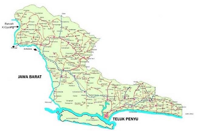 Peta Cilacap. (IST)