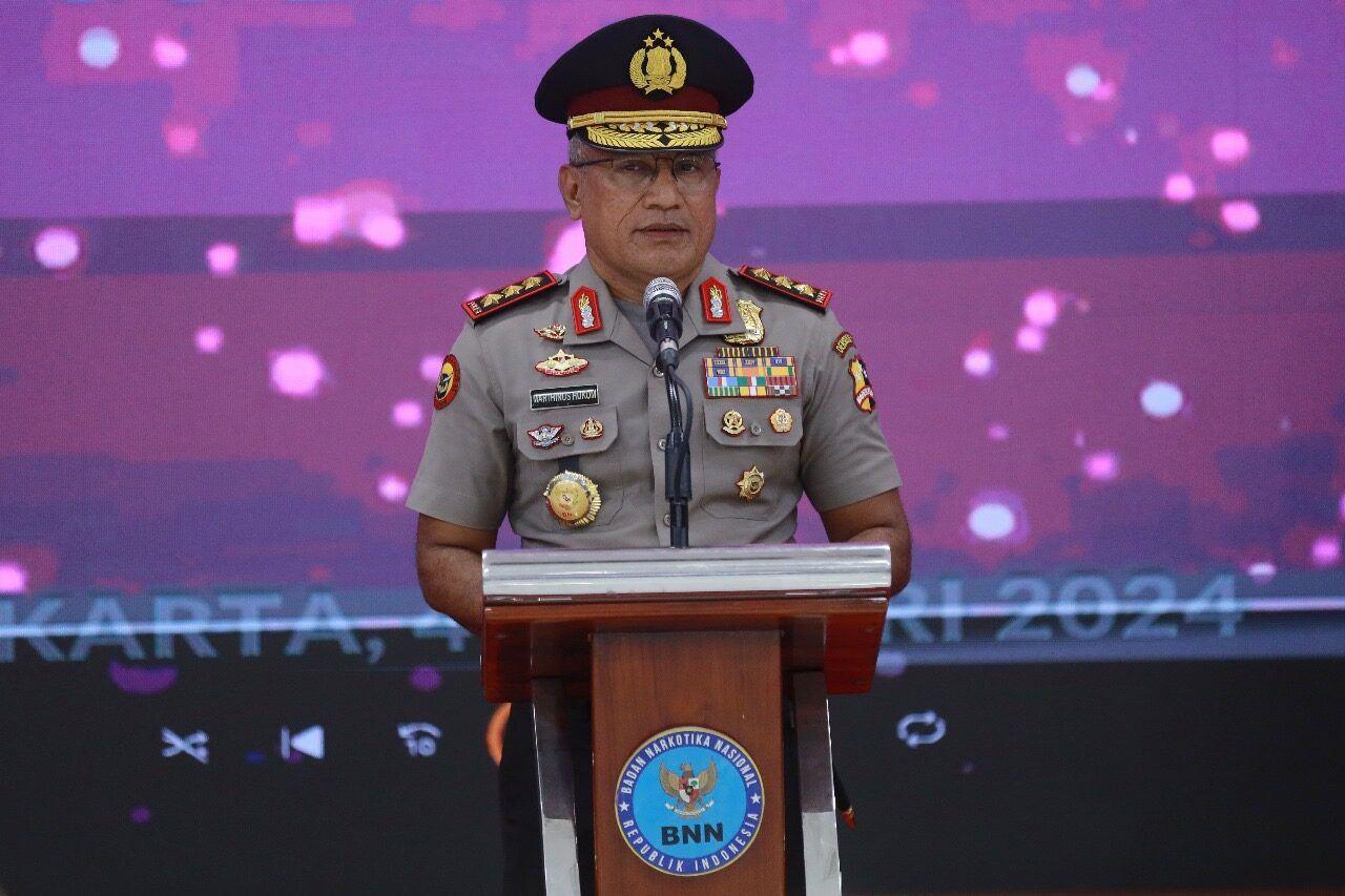 Kepala BNN Komjen Pol. Marthinus Hukom. (Dok.BNN)