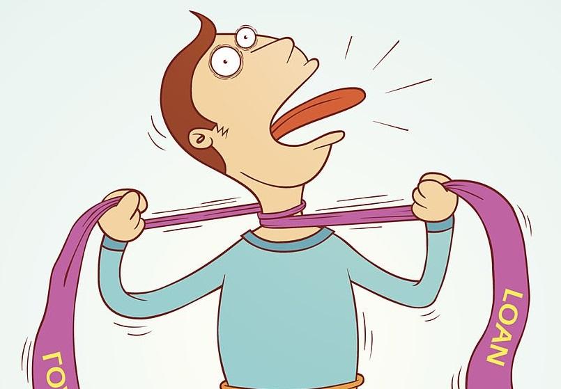 Ilustrasi pinjaman online. (istockphoto.com)