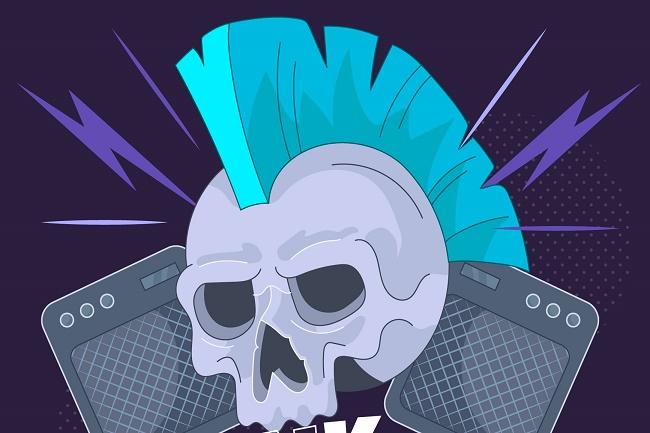 Ilustrasi punk. (Freepik.com)