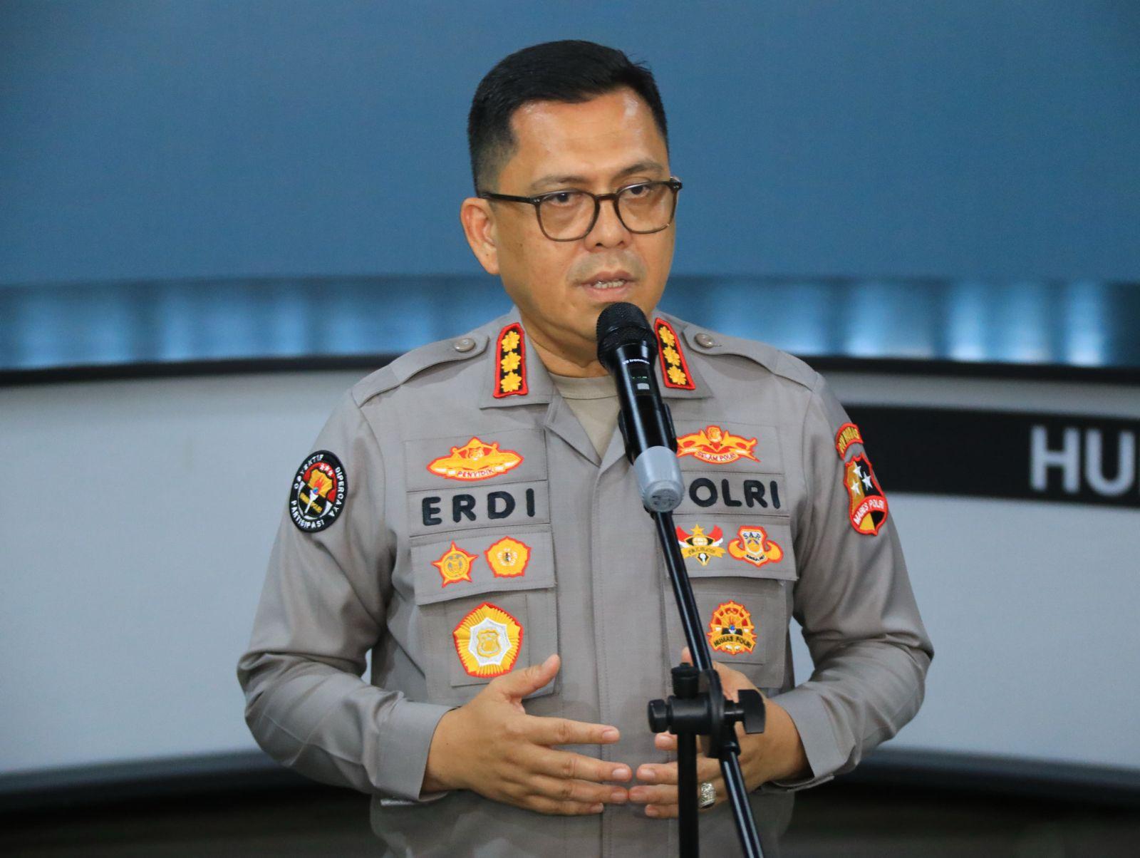 Kabagpenum Divisi Humas Polri Kombes. Pol. Erdi Ardi Chaniago. (Dok.Polri)