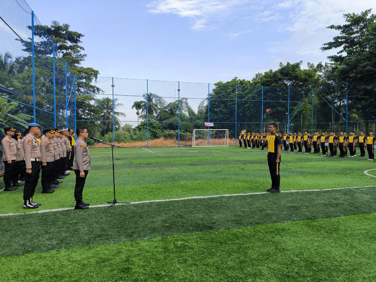 Personil Polres Purbalingga Ikuti Turnamen Mini Soccer Piala Kapolres
