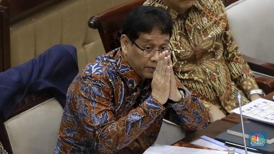 menteri keuangan menkeu purbaya yudhi sadewa saat melakukan rapat kerja dengan komisi xi dpr ri di gedung dpr jakarta rabu 109 1757483215739 169